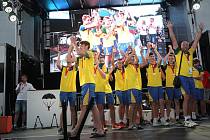 Po čtyřech dnech soutěžení ve středu večer slavnostním ceremoniálem v areálu Vysokého učení technického skončily Hry VIII. letní olympiády dětí a mládeže, které pořádalo Brno.