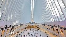 World Trade Center Transportation Hub, New York, New York, USA.