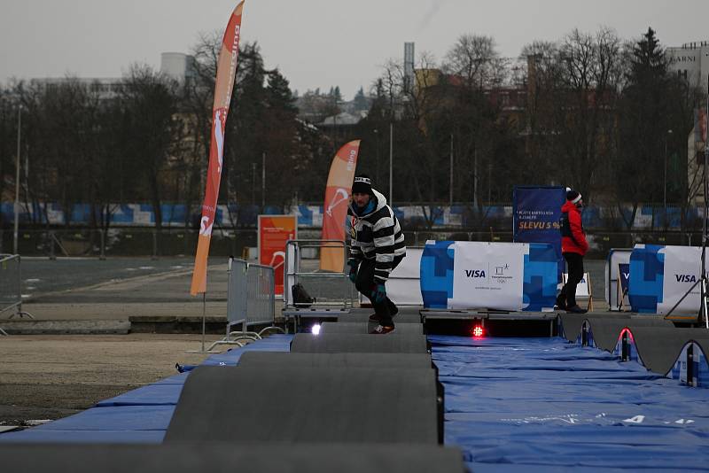 Olympijský park na Brněnském výstavišti se pomalu probouzí.