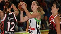 Basketbalistka Alena Hanušová ještě v dresu Imos Brno.