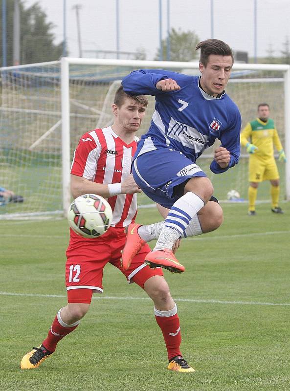 Fotbalisté Líšně prohráli doma s Hulínem 0:1.