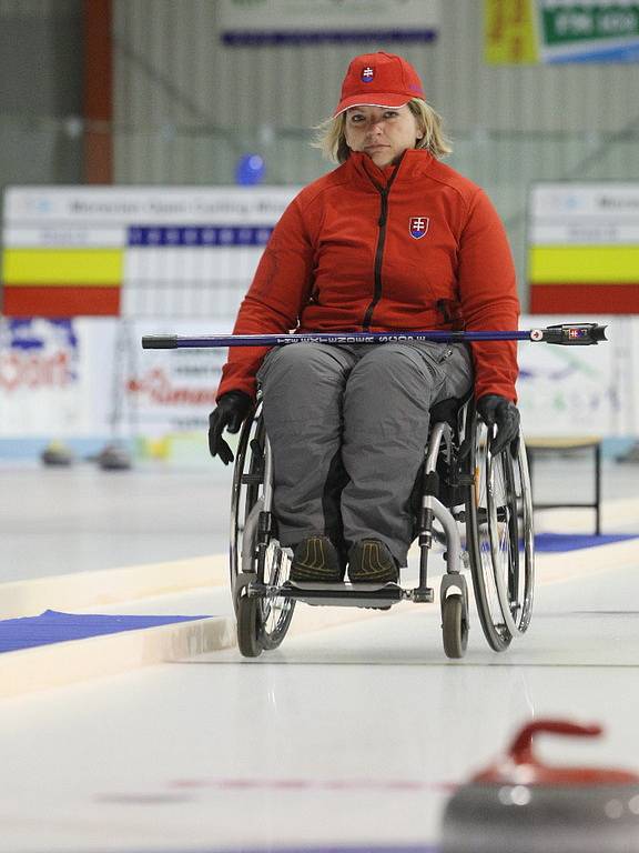 Curling si zahráli i vozíčkáři.