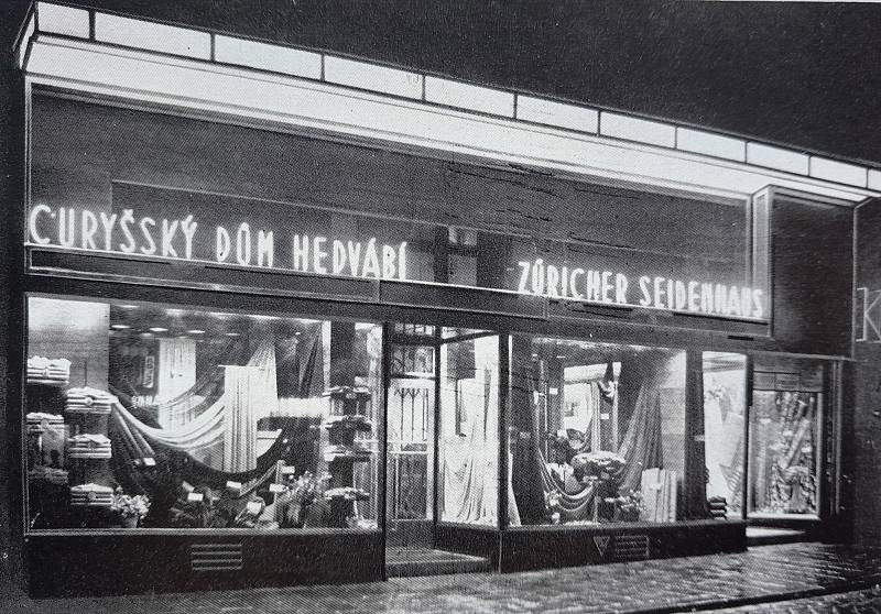 Historické židovské výklady v Brně.