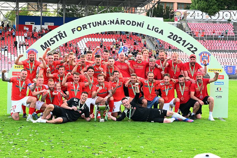 Fobal Zbrojovka Brno - Táborsko a oslavy postupu Zbrojovky do první ligy.