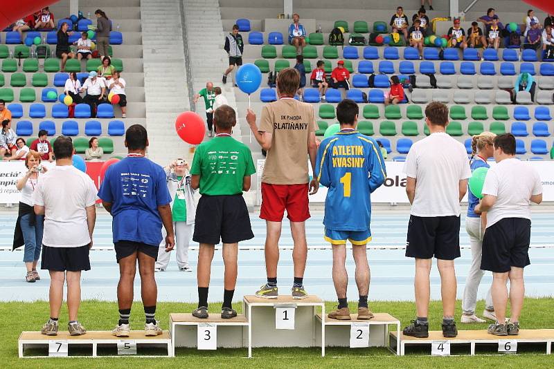 Závody České letní speciální olympiády v Brně.