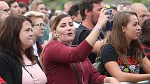 Brno 16.7.2020 - festival Brněnský Letokruh na stadionu Za Lužánkami - kapela Inekafe