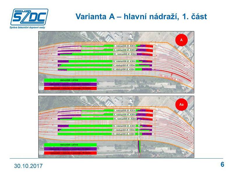 Studie proveditelnosti železničního uzlu Brno.