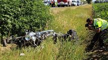 Řidič motorky zemřel po velmi vážné nehodě, při které se ve středu o půl deváté ráno srazil s nákladním autem v Sobotovicích na Brněnsku. Proč k nehodě došlo, zatím policisté zjišťují.
