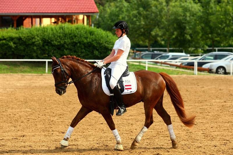 Účastnice loňské olympiády Katarzyna Milczareková s koněm Ekwador stejně jako loni opanovala víkendovou kvalifikaci Světového poháru v areálu brněnské Panské Líchy. 