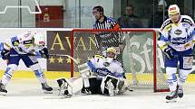 Brněnští hokejisté ve 45. extraligovém kole doma nestačili v derby na Zlín. Podlehli mu jednoznačně 0:4