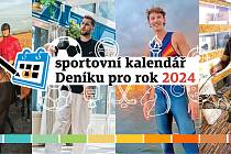 Sportovní kalendář jižní Moravy pro rok 2024.