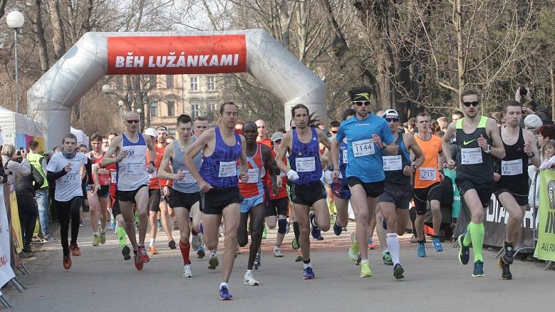 Jubilejní sedmdesátý Běh Lužánkami.