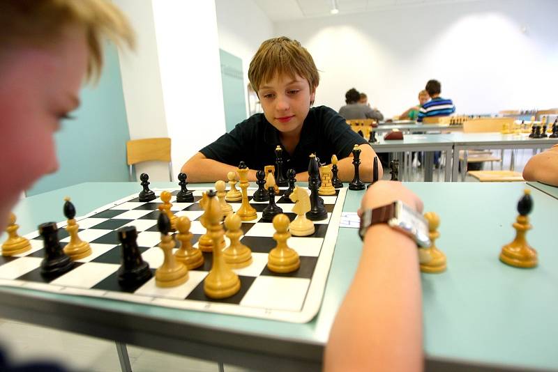 Šachový turnaj na VUT v Brně.