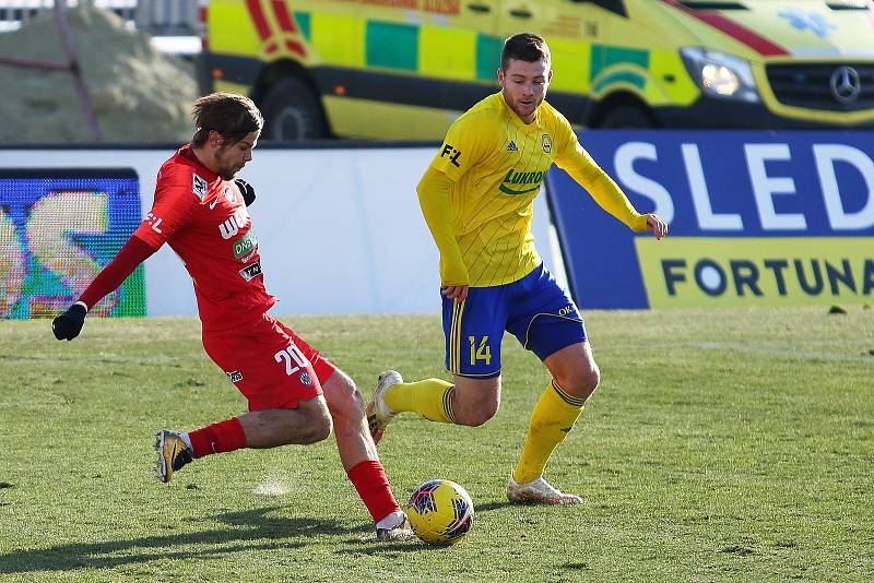 Fotbalisté Zbrojovky Brno remizovali 0:0 v utkání proti Zlínu.