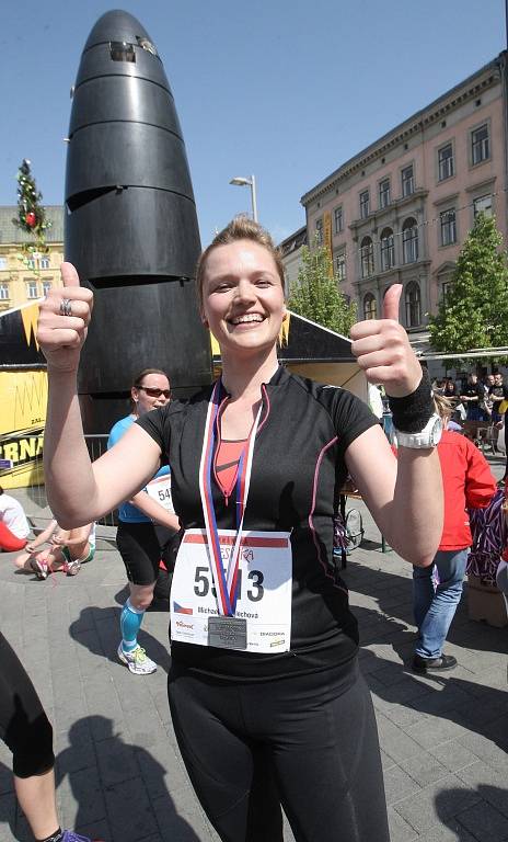  O téměř minutu a půl vylepšil maximum z prvního Brněnského půlmaratonu vítěz sobotního druhého ročníku Elisha Kiprotich Sawe z Keni.