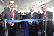 První evropské inovační centrum japonské společnosti Konica Minolta, které se ve středu otevřelo v Brně. Bude jedním z pěti světových takzvaných Business Innovation Center.