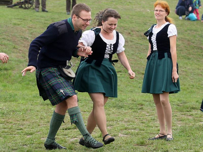 V areálu koupaliště na Kraví Hoře v Brně se v sobotu konaly skotské hry Monte Bú Highland Games 2017.