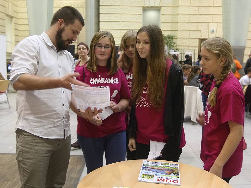 Multimediální den na Fakultě sociálních studií Masarykovy univerzity v Brně.