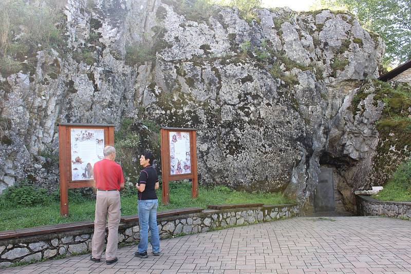 Jeskyně Balcarka v Moravském krasu.