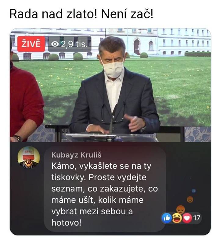 Vtipy, kterými se v posledních dnech baví lidé na sociálních sítích