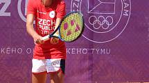 V tenisové exhibici na Olympijském festivalu v Brně si zahráli Lucie Šafářová, Tomáš Plekanec, Daniela Bedáňová a Eva Samková.
