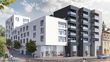 Téměř padesátka nových bytů bude Brňanům k dispozici již od příštího roku v bytovém komplexu Nové Hlinky. Vizualizace: se souhlasem realitní kanceláře