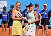 Finále tenisového ITS Cupu 2022 v Olomouci. Sára Bejlek vs. Makedonka Lina Gjorčeská.