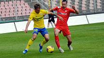 Fotbalisté Zbrojovky  v posledním přípravném utkání před opětovným zahájením druhé ligy podlehli Zlínu 0:5.