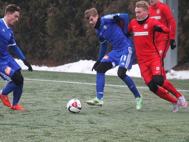 Zimní Tipsport liga. Brněnská Zbrojovka remizovala remizoval se Sigmou Olomouc 3:3. 