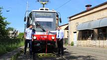 Řidiči brněnského dopravního podniku v pondělí od rána trénovali na soutěž řidičů tramvají, která se koná v sobotu v Lipsku.