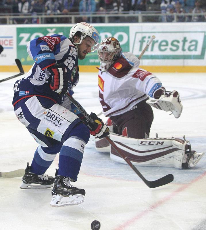 Kometa Brno udolala Spartu Praha 3:2 po prodloužení.