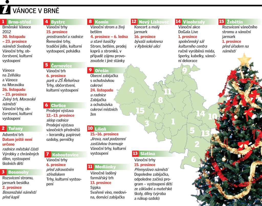 Vánoce v Brně: na malých trzích se hlavně setkávají lidé - Brněnský deník