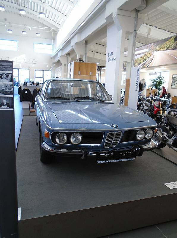 Prohlídka muzea BMW v Brně.
