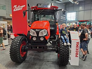 Kromě stávajících modelových řad představuje Zetor Tractors na veletrhu Techagro i zcela nový prototyp.