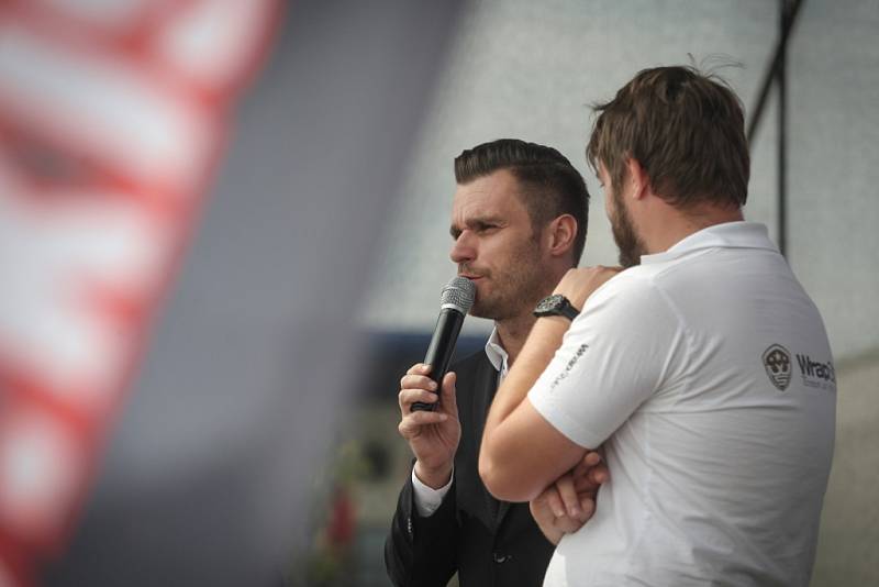 V Brně odstartoval závod luxusních aut Diamond Race.