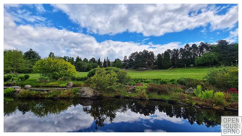 Na sedmnáct tisíc návštěvníků zavítalo 29. a 30. května na programy čtvrtého ročníku festivalu Open House Brno. Na snímku je arboretum Mendelovy univerzity.