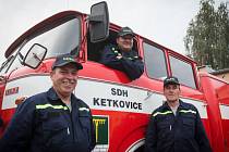 Ketkovičtí dobrovolní hasiči letos oslavili sto desáté výročí založení jednotky.