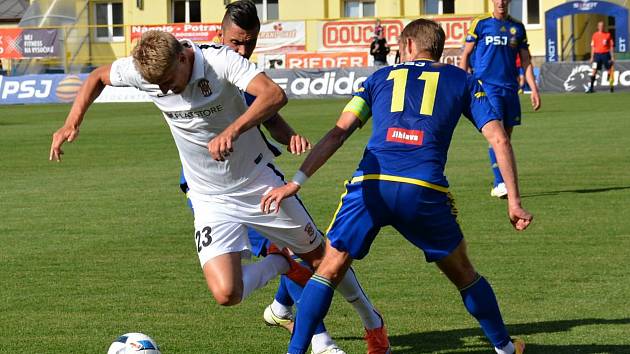 Zbrojovka Brno v přípravě proti Jihlavě vyhrála 2:1.