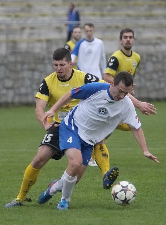 Fotbalisté rosického Slovanu uzavřeli podzimní část divize D remízou s Polnou 1:1.