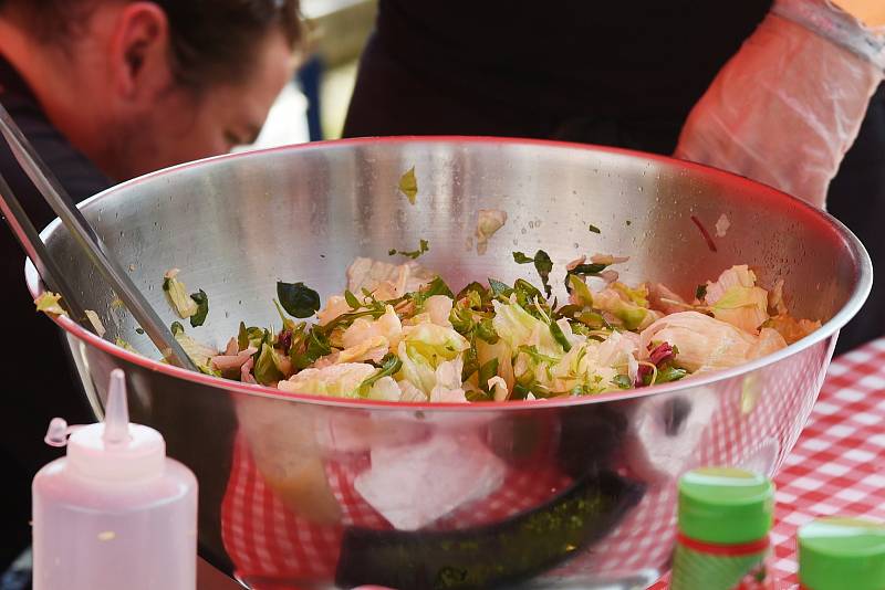 Extreme food festival Brno 2018 v brněnských Lužánkách.