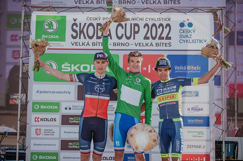 Cyklistický závod Velká Bíteš – Brno – Velká Bíteš v neděli vyhrál Mathias Vacek.