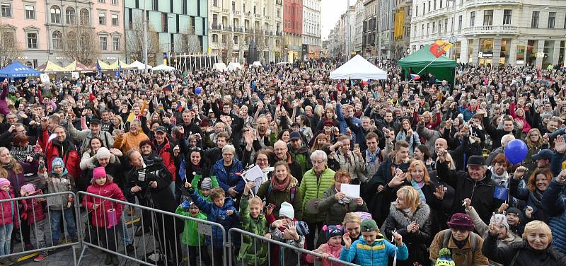 Brno 17. listopadu 2019