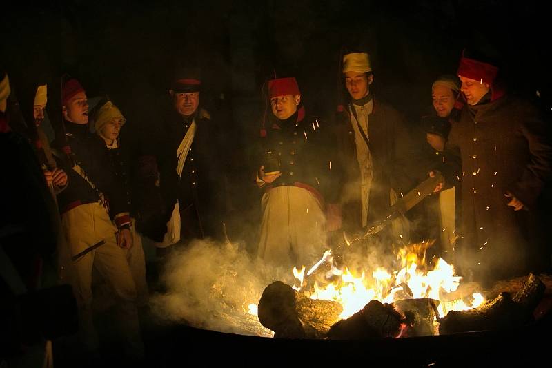 Připomínka 215. výročí Bitvy u Slavkova online. Foto: Archiv Městského úřadu Slavkov u Brna