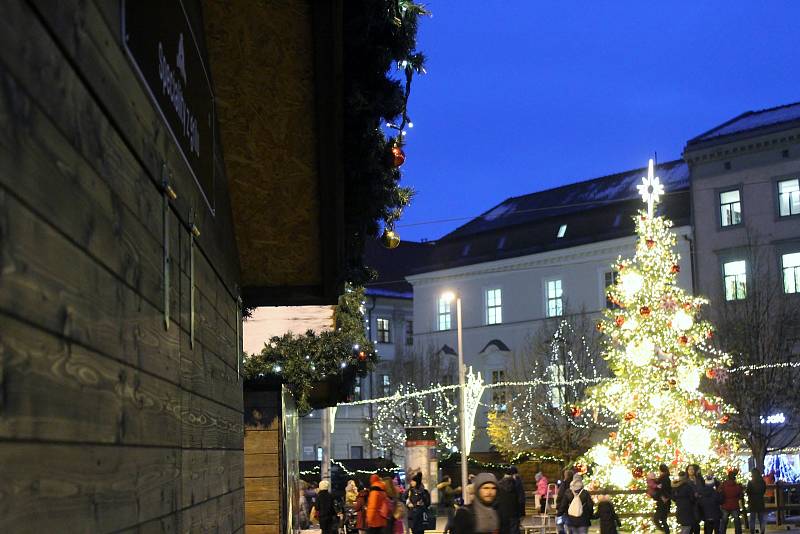 Vánoční trhy v Brně. Ilustrační snímek