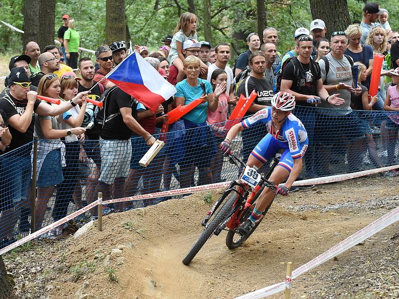 Brno 28.7.2019 - Mistrovství Evropy horských kol v Brně - Jan Pichlíková