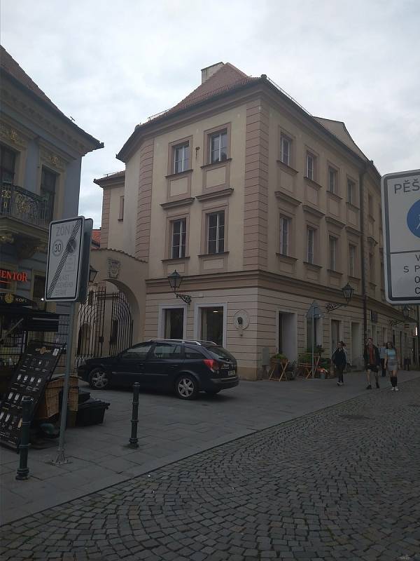 Dům ve Starobrněnské ulici v Brně, který má být směněn za trafostanici.