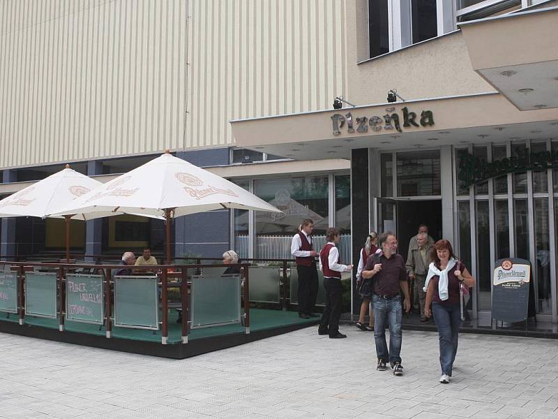 Brněnská restaurace Plzeňka se nachází v přízemí komplexu hotelu International.