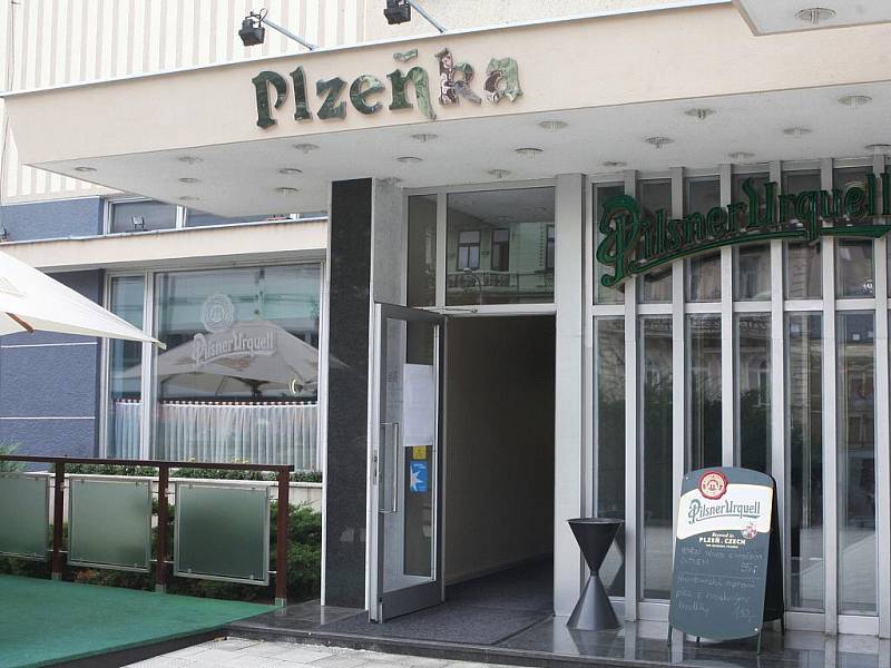 Brněnská restaurace Plzeňka se nachází v přízemí komplexu hotelu International.