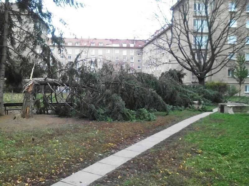 Hasiči zažili extrémně pernou neděli se stovkami výjezdů. Nejvíc jich měli v Brně a na Blanensku.