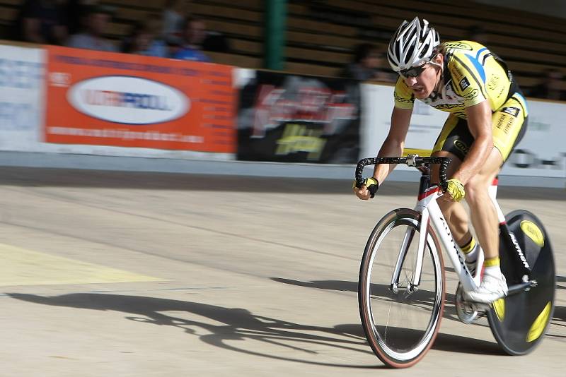 Memoriál Vlastimila Moravce dráhových cyklistů na brněnském velodromu.